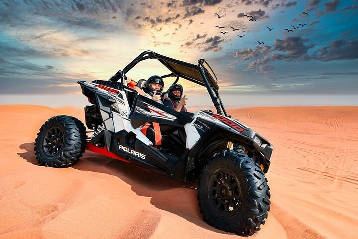 60 Minutes Quad Bike & Sunrise Desert Safari