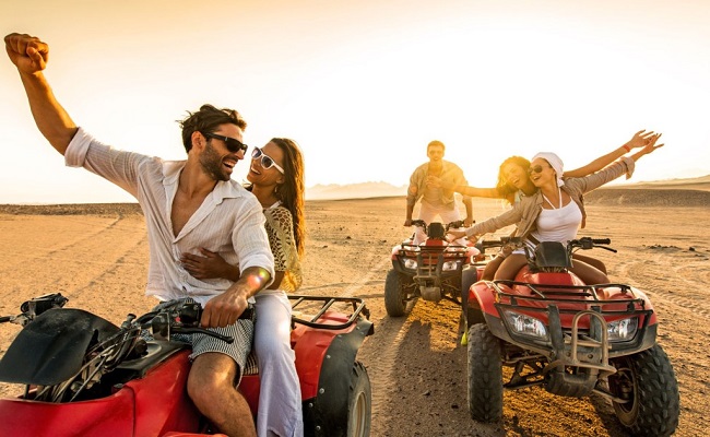 30 Minutes Quad Biking & Overnight Desert Safari