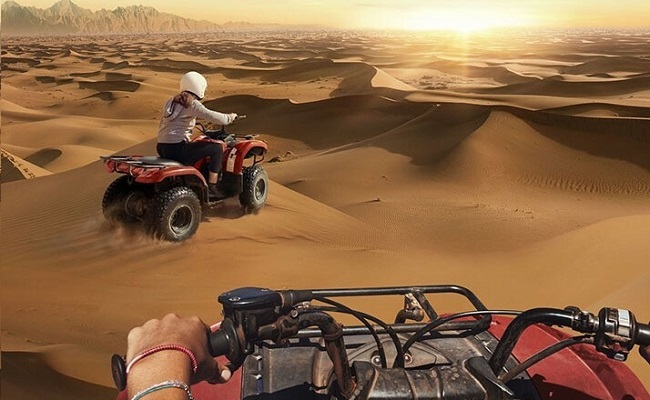 60 Minutes Quad bike in Dubai Desert